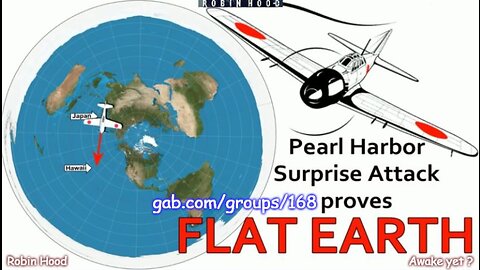 Pearl Harbor Surprise Attack proves FLAT EARTH