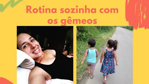 Rotina de dona de casa -Cuidando dos gêmeos sozinha-Dona de casa em ação