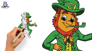 How To Draw A Leprechaun - Easy Tutorial