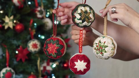 No-Sew Quilted Christmas Ornament [Christmas Craft]