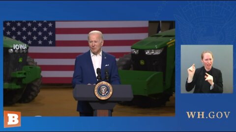 LIVE: President Biden Announcing Ethanol Rule Waive as Bidenflation Hits 40-Year High...