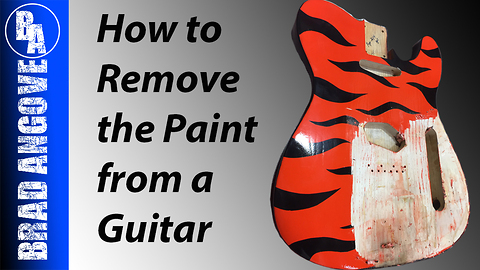 How to remove paint from a guitar