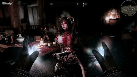 Skyrim Succubus Waifu Follower Playable Race and Summon Spell