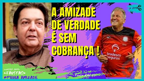 A AMIZADE do ZICO e FAUSTÃO | STEP cortes