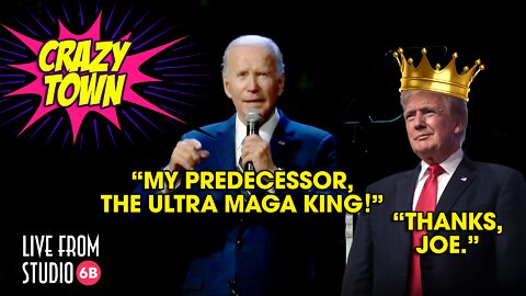 Joe Biden Crowns Trump the Ultra Maga King (Crazy Town)