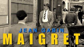 JEAN GABIN MAIGRET TEND UN PIÈGE RENAUDBE ÉDITION SPÉCIALE MUSIQUE PAULE DESJARDINS PAUL MISRAKI