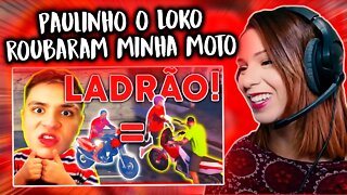 ROUB0U MINHA MOTO, FUI ATRÁS no GTA RP (Paulinho o LOKO) Parte 1 - REACT