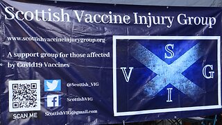 Scottish Vaccine Injury Group Unity Rally: Glasgow 22nd April 2023 - Part 2 Cally and Anya