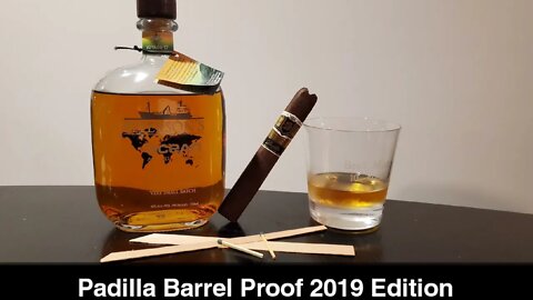 Padilla Barrel Proof 2019 Edition cigar review
