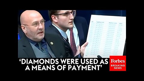 Clay Higgins Brings Receipts of Payment To Bidens In Diamonds From Foreign Groups