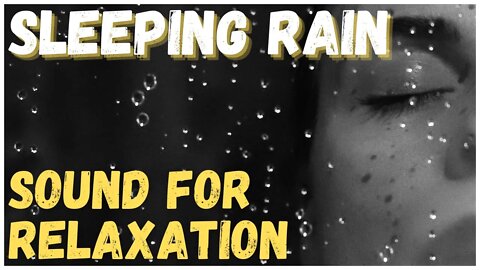 Rain good for sleeping! Sound of rain on the roof. Rest, meditate, relax and sleep at once!