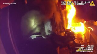 Hillsborough deputies pull 9-year-old from burning home