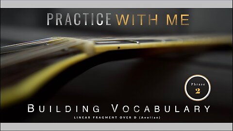 Practice With Me | Aeolian Bebop Phrase 2