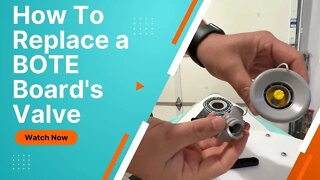 How to Replace a BOTE Valve | AERO BOTE Inflation Valve