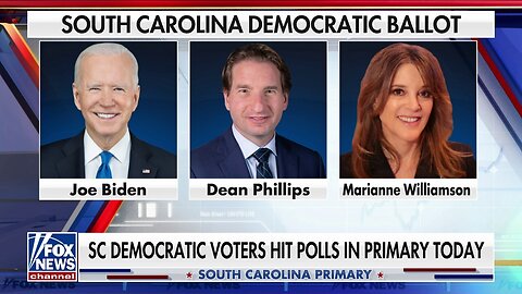 Fox News: South Carolina voters hit the polls in today’s Democratic primary
