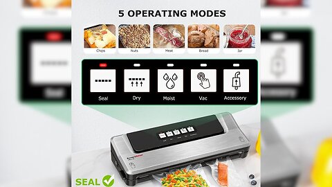 Vacuum Sealer Machine with 5-in-1