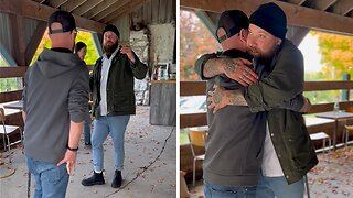 Emotional Surprise Birthday Visit From Best Friend After Years Apart