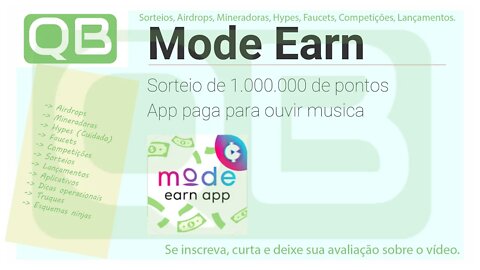 #Passive #Income #Apps - Mode Earn - Ganhe ouvindo musica (paypal)