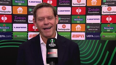 Frank Arnesen: "Tweede helft heb ik genoten van Feyenoord. Ze hebben alles gegeven."
