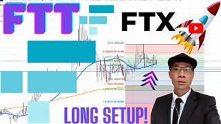 FTX Token (FTT) - Long Technical Setup. Currently at $60.13. Fibonacci Swing Trading 🚀🚀