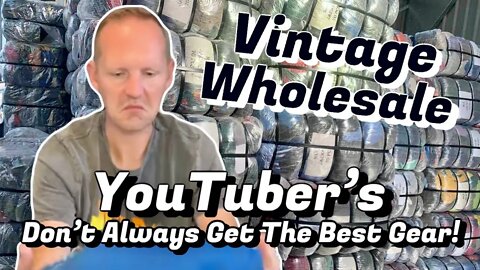 YouTubers Don’t Always Get The Best Gear! | Vintage Wholesale | eBay Reseller