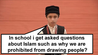 In school i get asked questions about Islam such as why we are prohibited from drawing people?