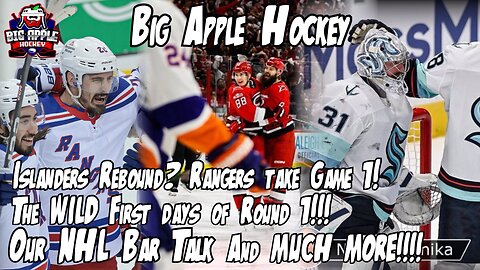 Rangers Start HOT! Isles Rebound Game 2! CRAZY NHL Game 1! | Big Apple Hockey