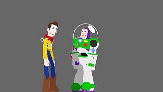 Woody vs buzz animation