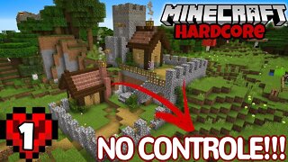 Hardcore SÓ QUE NO CONTROLE! - Minecraft Xbox One Edition #1