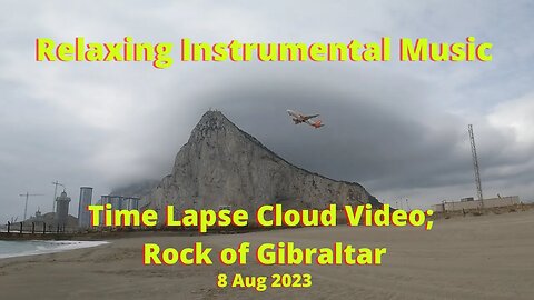 Majestic Clouds at The Rock of Gibraltar set to Classical Music by Aakash Gandhi