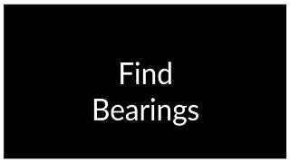 Find bearings