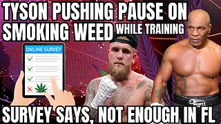 Mike Tyson is giving up marijuana while training for Jake Paul bout. Here's why.