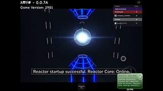 Martin Pulsar Research Facility 0.7 Startup