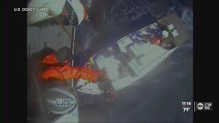 Man rescued off fishing boat by St. Pete Coast Guard