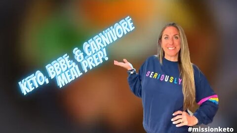 BBBE, CARNIVORE AND KETO MEAL PREP | MEAL PREP WITH ME | TIPS FOR MEAL PREPPING