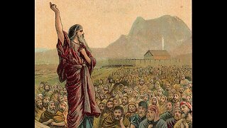 Moses blesses the tribes of Israel. (SCRIPTURE)