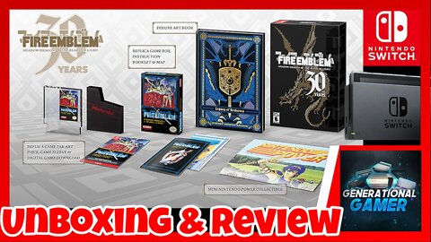 Fire Emblem: Shadow Dragon and the Blade of Light (Nintendo Switch) - Unboxing and Review