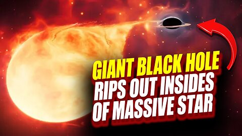 S26E104: A giant black hole destroys a massive star