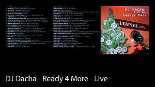 DJ Dacha - Ready 4 More - Live DJ set Deep Soulful Jazzy House Music