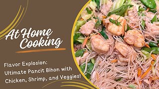 Delicious Pancit Bihon: Chicken, Shrimp, and Veggie Stir-Fry Recipe