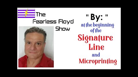 THE BY LINE & MICROPRINTING