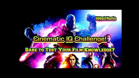 Cinematic IQ Challenge: Decode the Movie Clues! | IQQuizMania