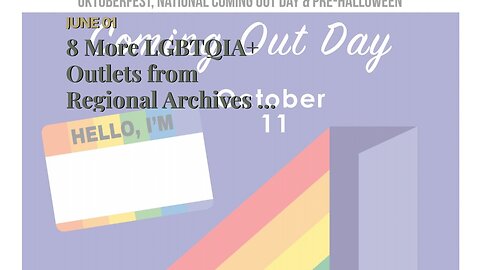 8 More LGBTQIA+ Outlets from Regional Archives in Atlanta, Birmingham, Houston, and Beyond