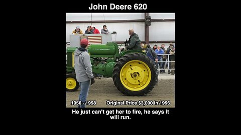 TWO 1950's John Deere LP Tractors SELL at Auction!