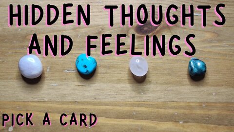 What are THEIR HIDDEN THOUGHTS/FEELINGS for you? || PICK A CARD Love Tarot reading (Timeless)