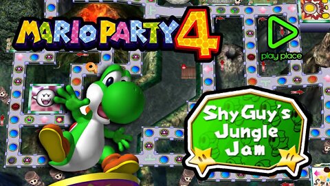 Mario Party 4 - Game Cube / Shy Guy's Jungle Jam