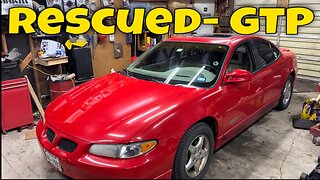 Rescuing a 1998 Pontiac Grand Prix GTP- Revive & Drive- FREE GTP!!