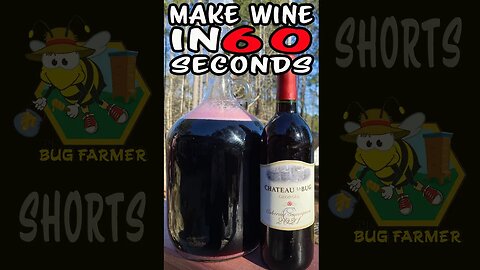 #shorts --Make Wine in 60 Seconds - Enjoy #wine #wineshorts