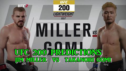 UFC 200 Takanori Gomi vs. Jim Miller Predictions