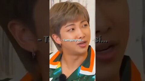RM teasing taetae 😂🤣- tae smile at the end uhhh 💓💓